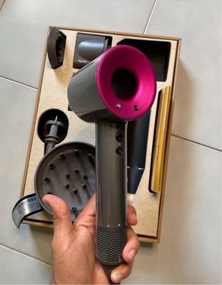 Asciugatrice Dyson Supersonic Nero/Rosa