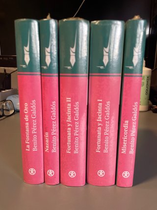 Pack 5 libros Benito Pérez Galdós - NUEVOS Precint