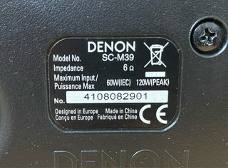 Altavoces Denon SC-M39