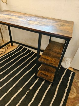 Escritorio Oficina Madera y Metal