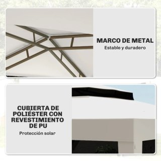 Carpa Beige y Negra