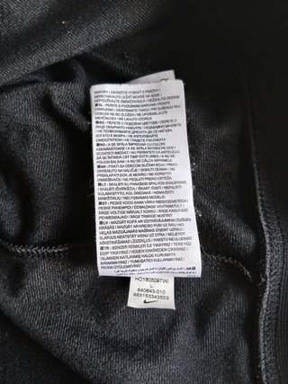 Felpa Nike Tracktop Taglia L Nera