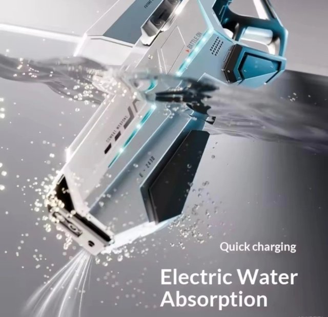 Pistola de agua eléctrica Future Laser Gun