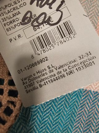 Vestido de cuadros rosa y verde