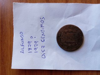 10 Centimos Alfonso XII 1879