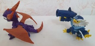 Skylanders figures Spyro the dragon e Jet Vac