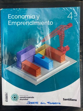Economía y emprendimiento 4 ESO santillana