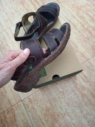 Sandalias El Naturalista Talla 40 Marrón