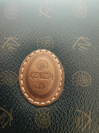 Borsa Kenzia Pelle  Marrone e beige