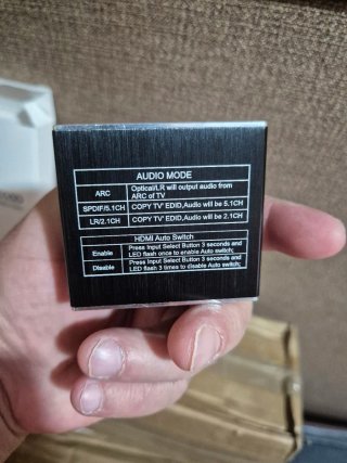 Convertidor Audio HDMI a SPDIF Rezcoo 4K 120Hz