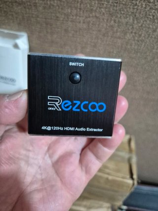 Convertidor Audio HDMI a SPDIF Rezcoo 4K 120Hz