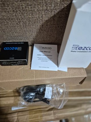 Convertidor Audio HDMI a SPDIF Rezcoo 4K 120Hz