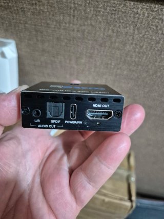Convertidor Audio HDMI a SPDIF Rezcoo 4K 120Hz