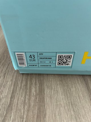 Zapatillas Hoff Singapore Talla 43 Nuevas