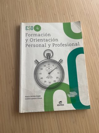 Formación y orientación personal y profesional ...
