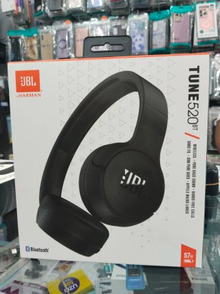 Fones JBL TUNE520BT Bluetooth Pretos