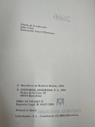 2666 (Spanish Edition) Primera edición