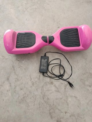 Hoverboard rosa con cargador