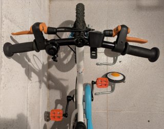 Bicicleta Infantil B'Twin Arctic 14 + Ruedines