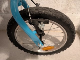 Bicicleta Infantil B'Twin Arctic 14 + Ruedines