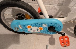 Bicicleta Infantil B'Twin Arctic 14 + Ruedines