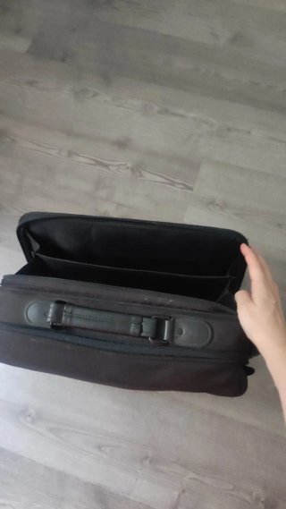 Maletín para portátil negro