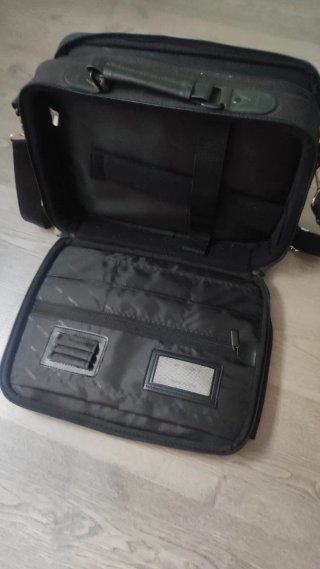 Maletín para portátil negro