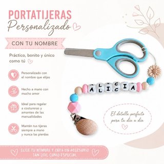 Porta tijeras personalizado