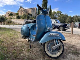 Vespa Sprint Azul