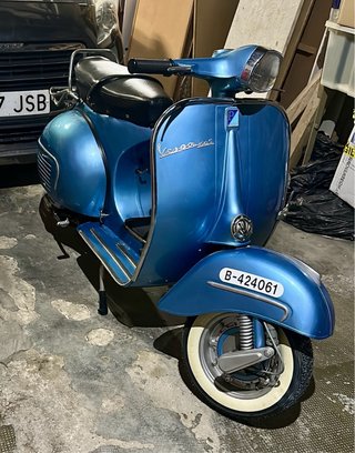Vespa Sprint Azul