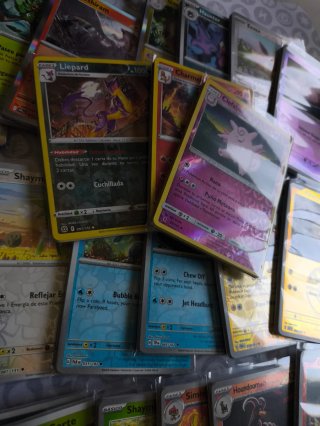 Mega Lote Cartas Holo Reverse Pokemon Sin Repetir