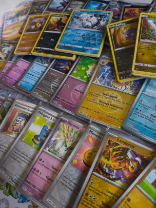 Mega Lote Cartas Holo Reverse Pokemon Sin Repetir