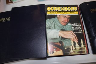 1 tomo revista antigua de ajedrez ocho x ocho
