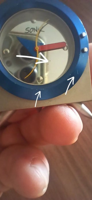 Reloj despertador Sonik
