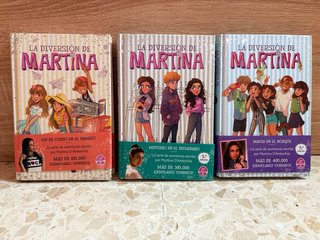 LIBROS DE LA DIVERSIÓN DE MARTINA:1,2,3,4,5,6,7 y8