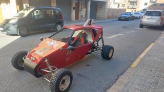 Carcross motor CBR600 con remolque