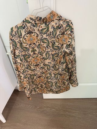 Traje de chaqueta y pantalón estampado Mango
