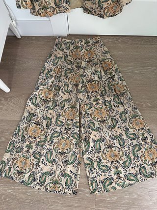 Traje de chaqueta y pantalón estampado Mango
