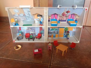 Casita Playmobil plegable