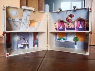 Casita Playmobil plegable