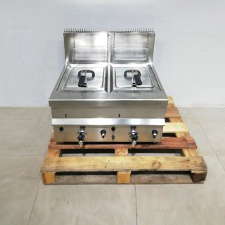 Fregidora 10+10l gas | Freidora 10x10l gas