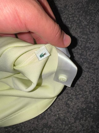 Camiseta Lacoste Amarilla