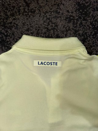 Camiseta Lacoste Amarilla