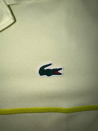 Camiseta Lacoste Amarilla
