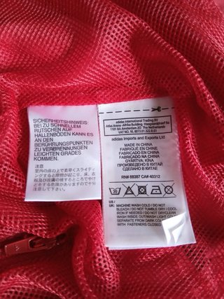 Adidas Tracktop XXL Rossa Nera
