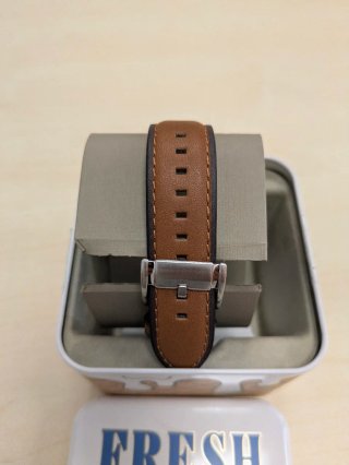 Reloj Fossil Analógico Esfera Azul.