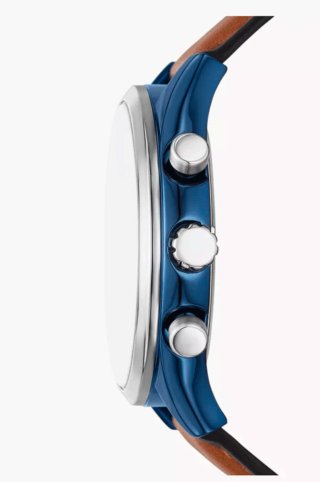 Reloj Fossil Analógico Esfera Azul.