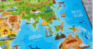 Puzzle Educa 150 piezas Mapa Mundo Infantil