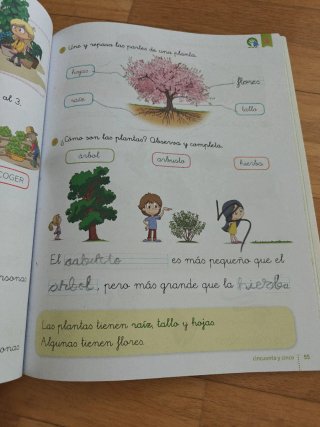 Ciencias de la naturaleza 1 primaria