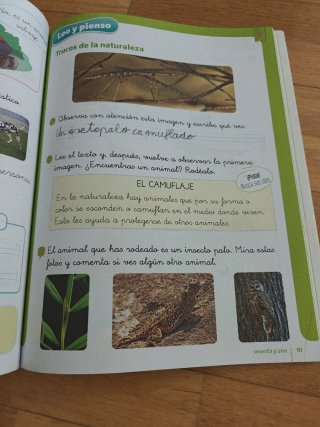 Ciencias de la naturaleza 1 primaria